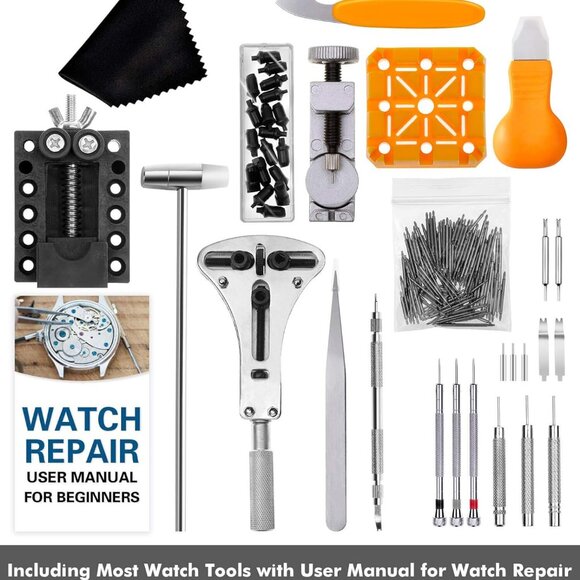 Watch Repair Kit Watch Tool Kit with Watch Link Pin Remover Tools - Picture 2 of 7